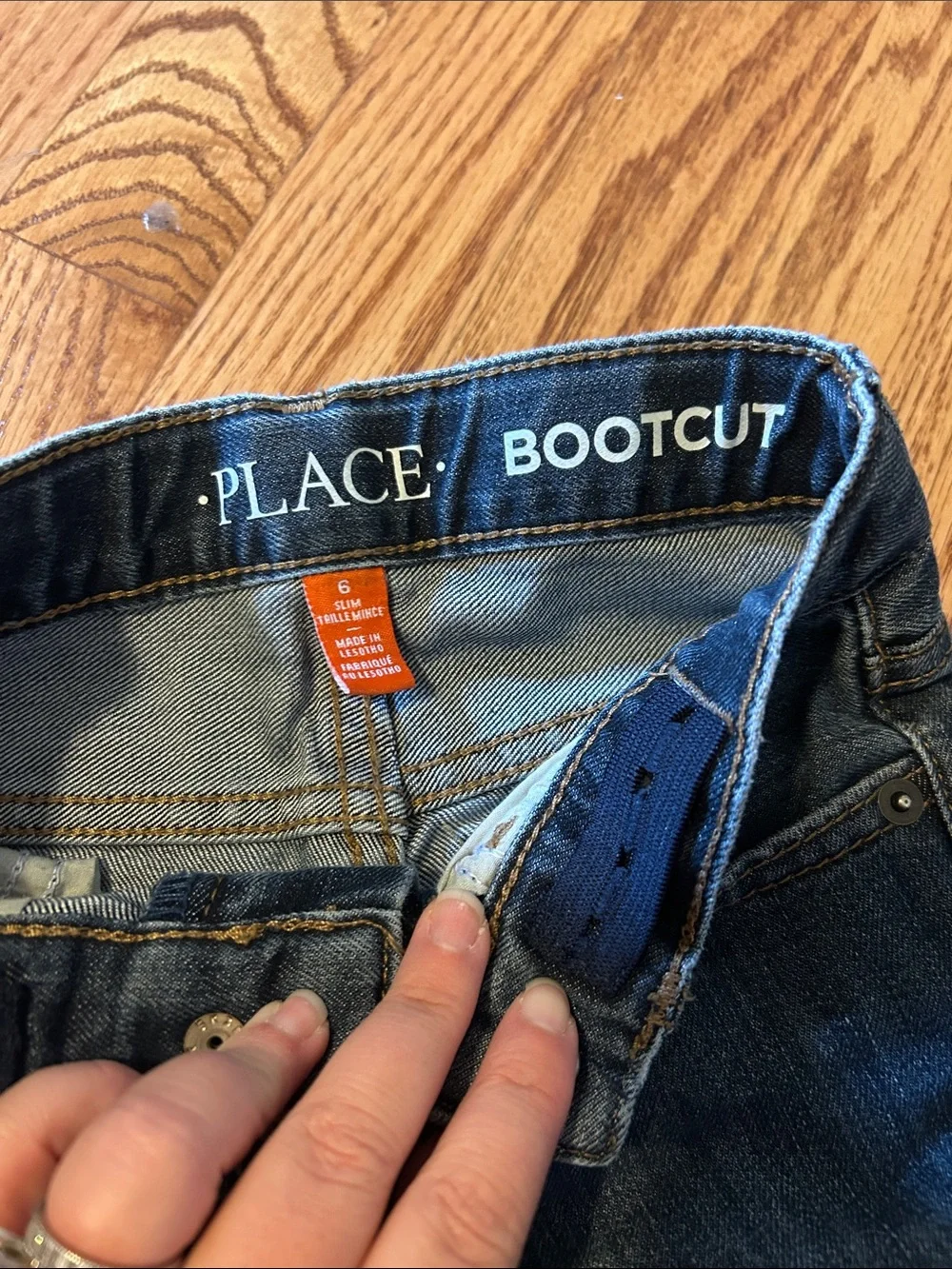 The Children's Place Dark Blue Flared Jeans